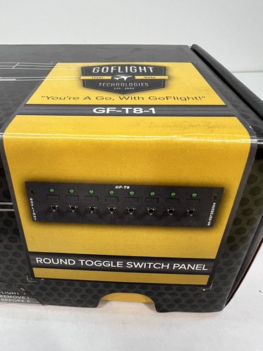 Goflight round toggle - round,