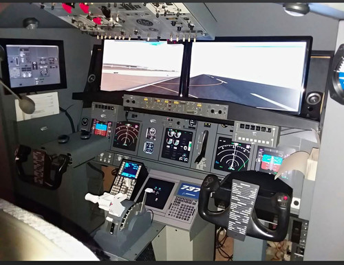 Flight simulator 737 boeing - 737,